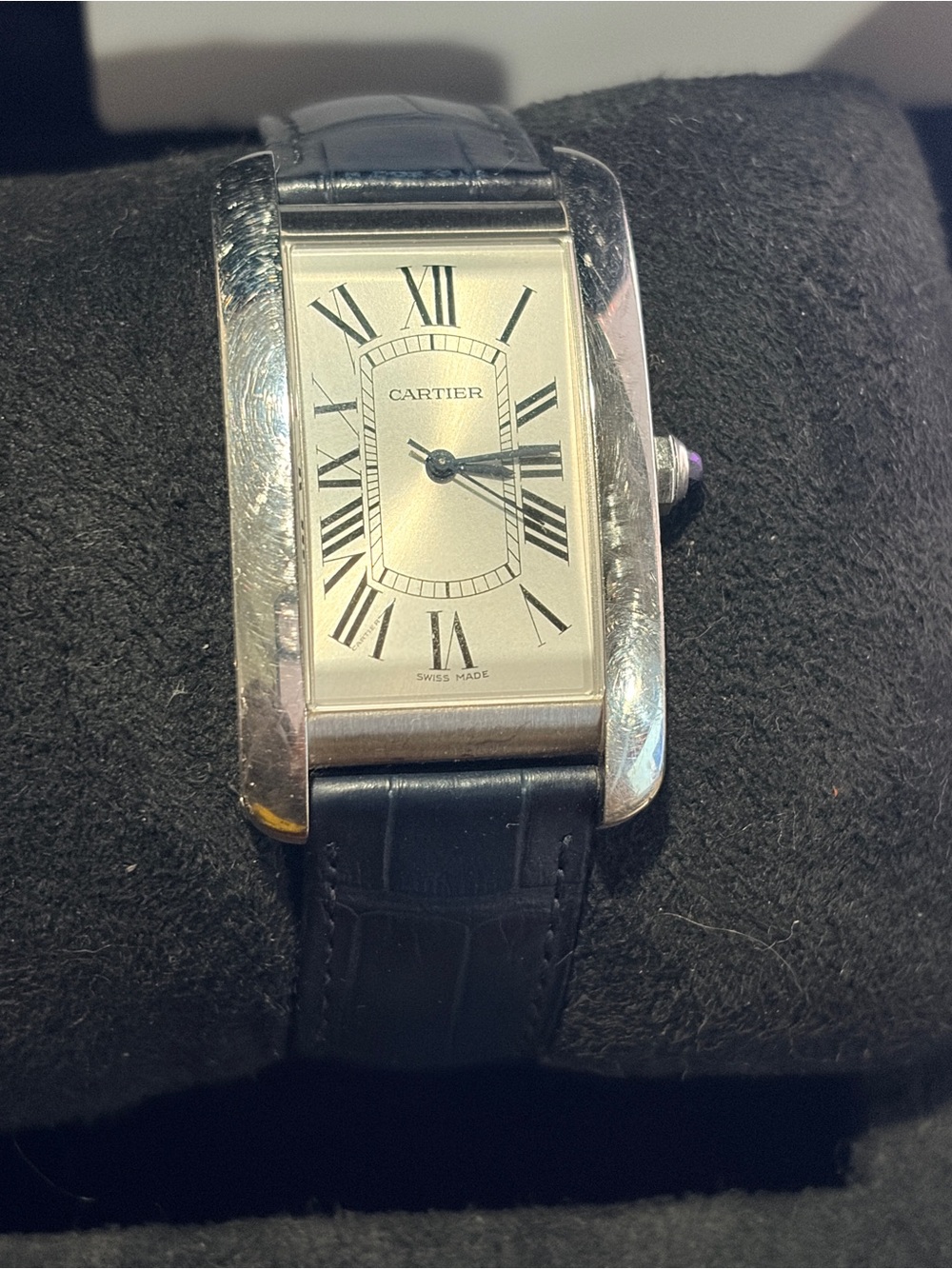 Cartier Stainless Steel Large Santos & Cartier Large Tank Americaine - Picture 4 of 10